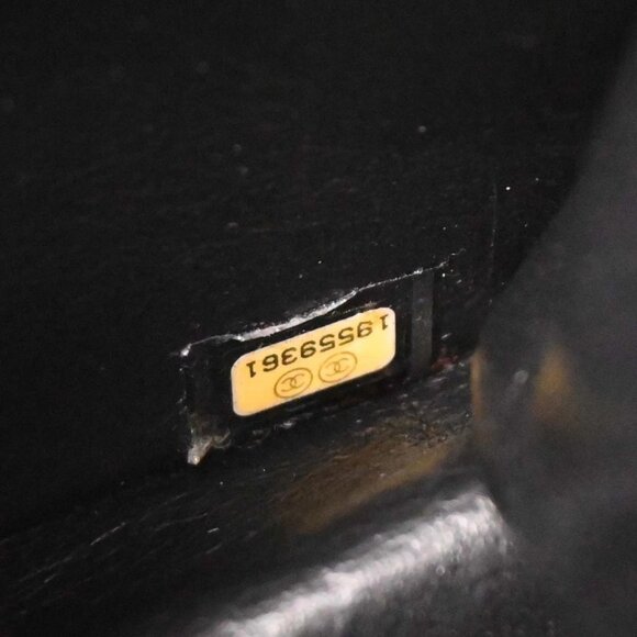 Chanel Black Lambskin Delivery Cutout 2way Handbag 186776 - Picture 9 of 10